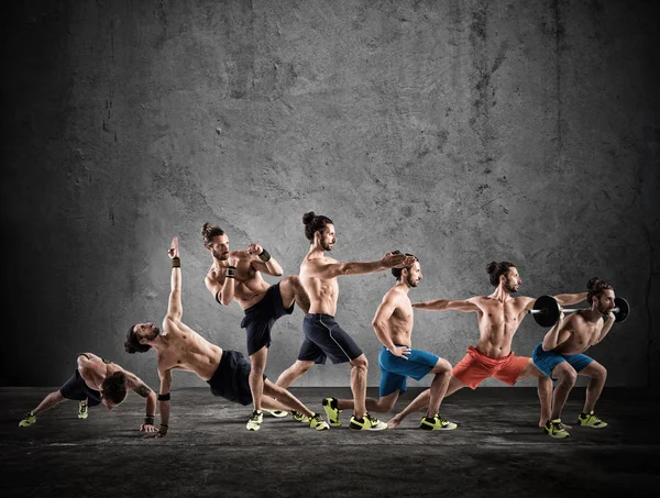 Pilates and fitness workout — Stock Photo, Image