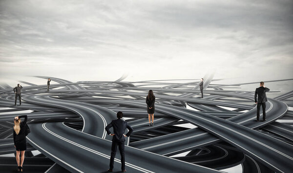 Запутавшиеся бизнесмены
