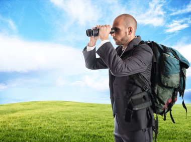 işadamı için yeni bir iş arıyor