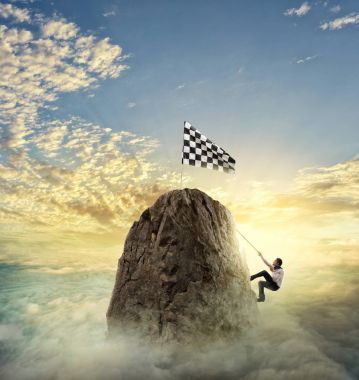 dağ tırmanışı işadamı