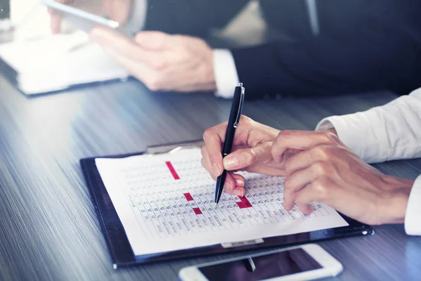 Team of people working  together — Stock Photo, Image