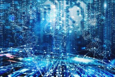 Dünya çapında Internet ağ kavramı