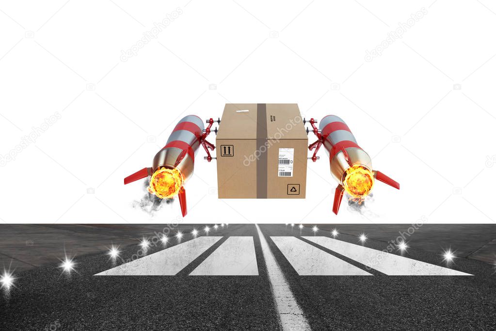 Fast delivery of package