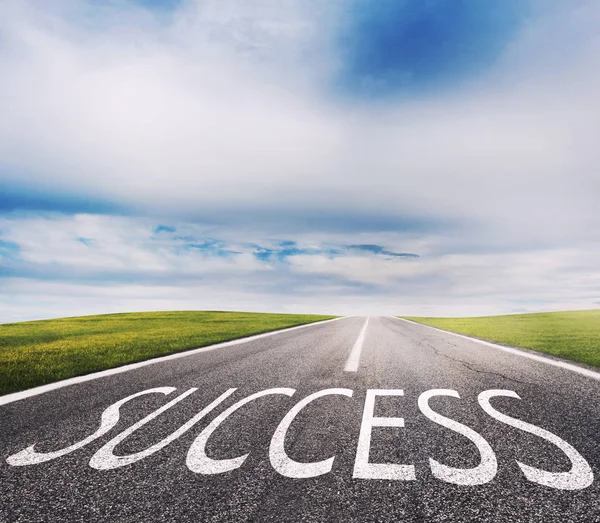 The way of success. Concept of successful and company startup — Stock Photo, Image