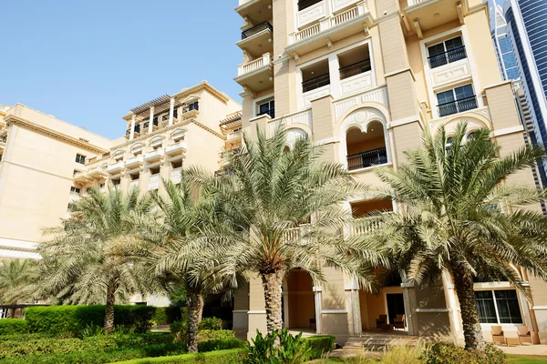 高級ホテルで、ドバイ、アラブ首長国連邦の建物 — ストック写真