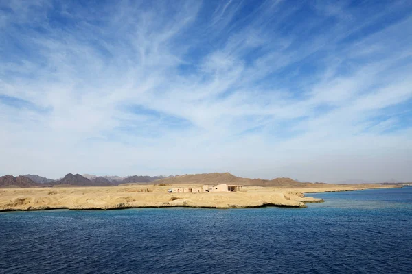 在埃及沙姆沙伊赫半岛海岸建设 — 图库照片