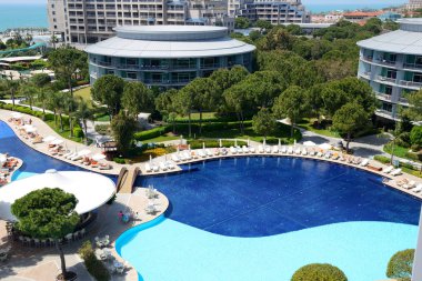 lüks otel, antalya, Türkiye'de yüzme havuzları