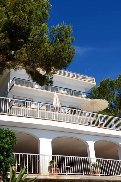 The building of luxury hotel, Mallorca island, Spain — Stock Photo, Image
