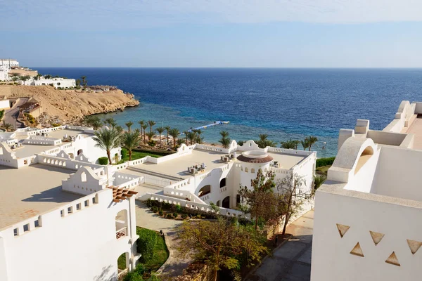 Budovy je luxusní hotel, Sharm el Sheikh, Egypt — Stock fotografie