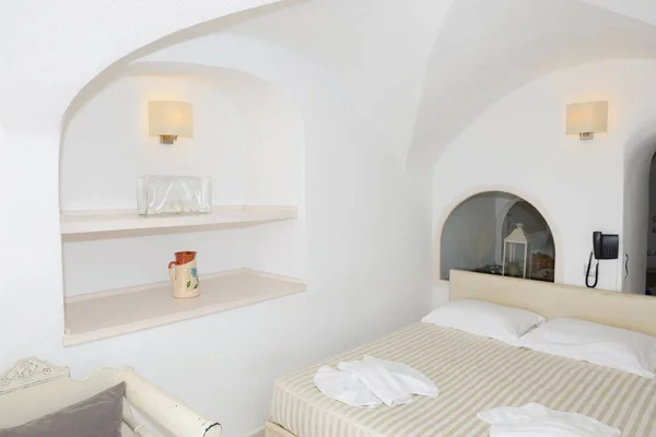 Appartamento nell'hotel di lusso, isola di Santorini, Grecia — Foto Stock