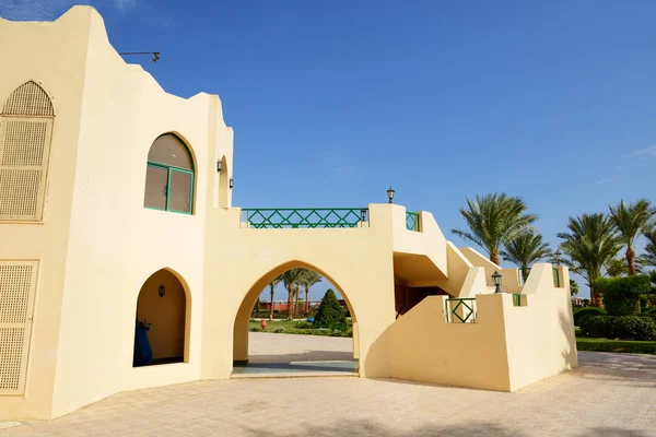 A moradia no hotel de luxo, Hurghada, Egito — Fotografia de Stock