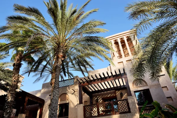 A villa a luxus hotel, Dubai, Egyesült Arab Emírségek — Stock Fotó