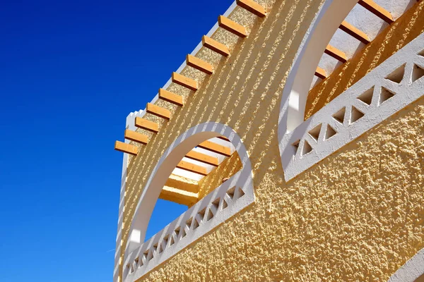 I dettagli di architettura di lusso hotel, Sharm el Sheikh, Egitto — Foto Stock