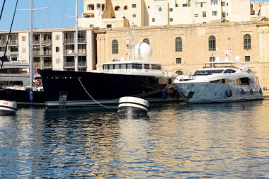 Vittoriosa ve günbatımı, Malta misafir modern görünümü