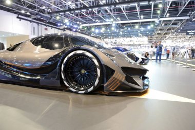 Dubai, Birleşik Arap Emirlikleri - 17 Kasım: Devel on altı supercar Dubai Motor Show 2017 üzerinde 17 Kasım 2017 üzerinde olduğunu 