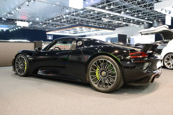 Dubai Émirats Arabes Unis Novembre Porsche 918 Spyder Sportscar Sera — Photo