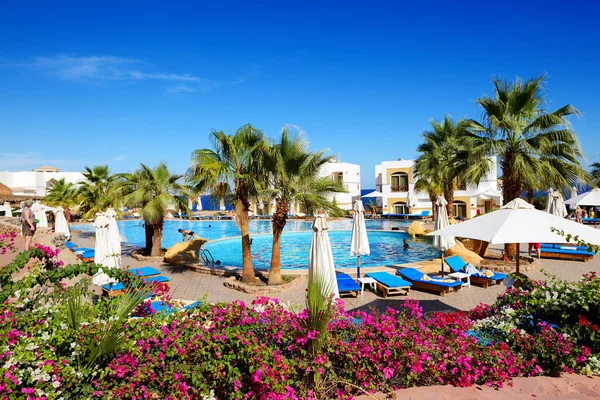 Sharm Sheikh Egypt December Туристи Відпустці Популярному Готелі Грудня 2012 — стокове фото
