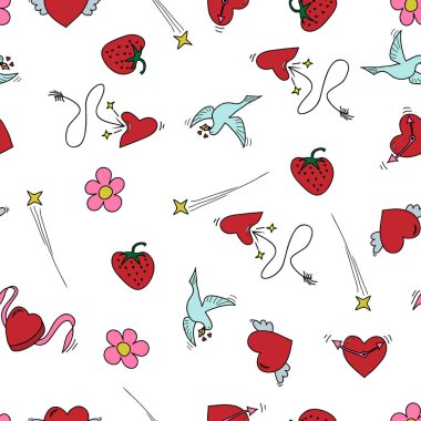 Festival seamless modeli için aşık.