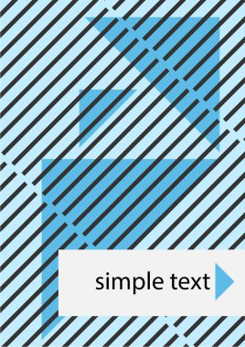 Kapak şablonu figürleriyle geometri broşür, poster, afiş için.