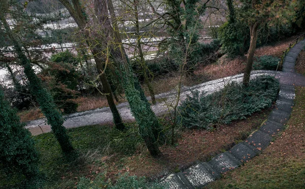 Central Park en Luxemburgo — Foto de Stock