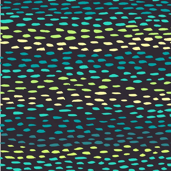 手描きの抽象的なブラシのシームレス パターン — ストックベクタ