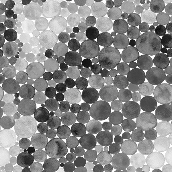 Sulu boya gökkuşağı daire seamless modeli. Vitamini kavramı