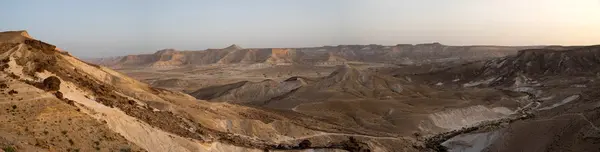 Wide angle panorama of Desert landscape — Stock Photo, Image