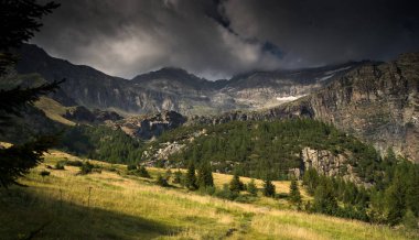 dağ manzarası Alpleri'nde