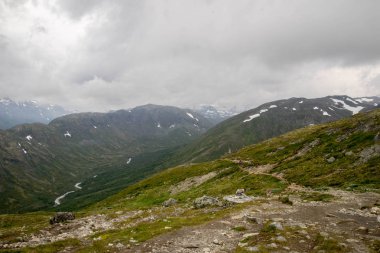 Norveç'te hiking dağ