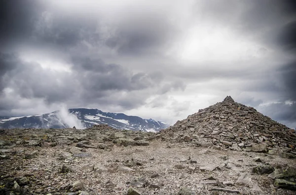 Fjällvandring i Norge — Stockfoto