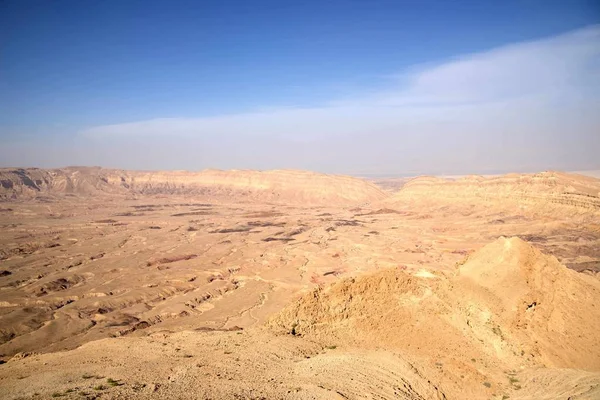 Pejzaż podróż pustynia w Izraelu — Zdjęcie stockowe