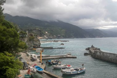Monterosso köy Deniz Manzaralı İtalya