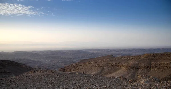 Пустельний ландшафт подорожі в Ізраїлі — стокове фото