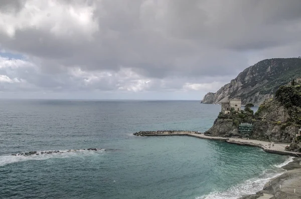 Coût de la mer en Italie Ligurie Cinque Terre — Photo