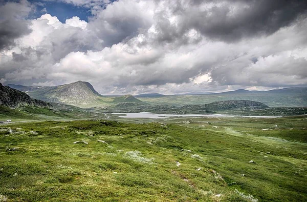 Mountain natur landskap i Morway sommaren — Stockfoto