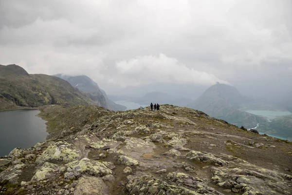 Mountain hiking in Norway — Stock Photo, Image