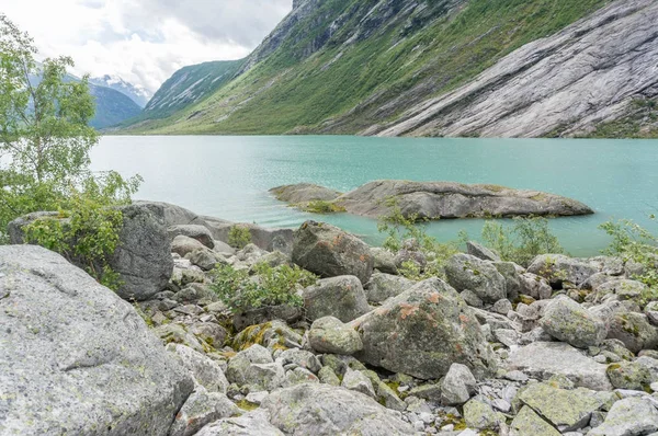 Travel in norwegian fjord — Stock Photo, Image