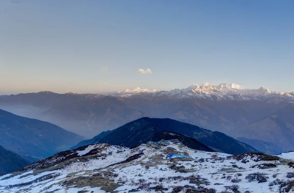 Trek Nepal Gosaikunda Nepal Valley Tourism — Stock Photo, Image