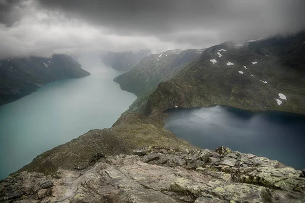 Senderismo de montaña en Noruega —  Fotos de Stock
