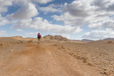 Necef dramatik Taş Çölü ', İsrail trekking 
