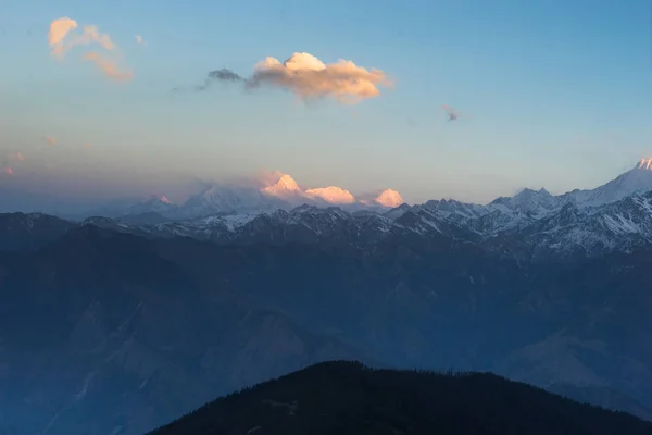 Alba in Nepal Himalaya — Foto Stock