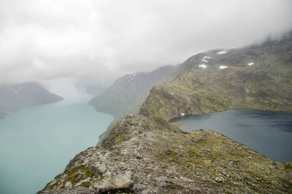 Горный туризм в Норвегии — стоковое фото