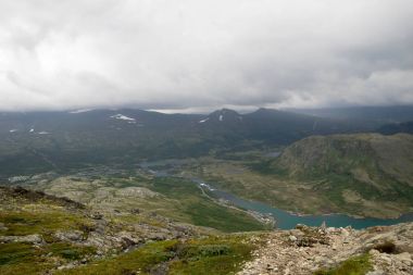 Norveç'te hiking dağ