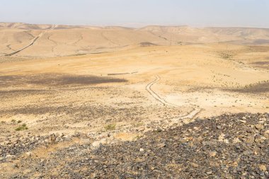 Dağ çöl manzarası etkinlik turizm hiking