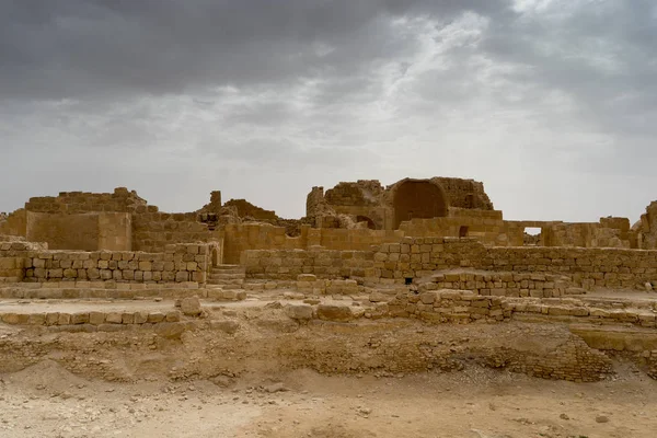 World Heritage Historic Site Shivta Negev Desert — Stock Photo, Image