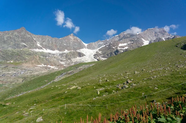 Wandelen in natuurreservaat Alpenroute — Stockfoto