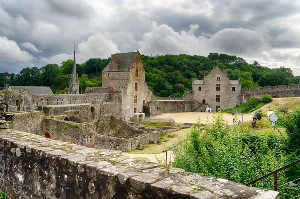 Fougères castle in Normandy tourist attraction — ストック写真