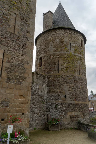 Semester Frankrike Normandy Provins Slott Och Ruiner — Stockfoto