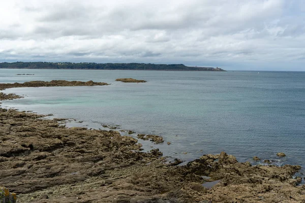 Fransa Nın Bretagne Deniz Kıyısı Turizm Gezisi — Stok fotoğraf