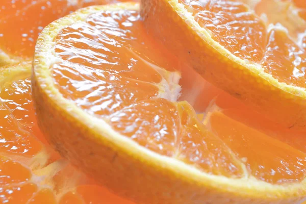 Orange slices as food background — Stock Photo, Image